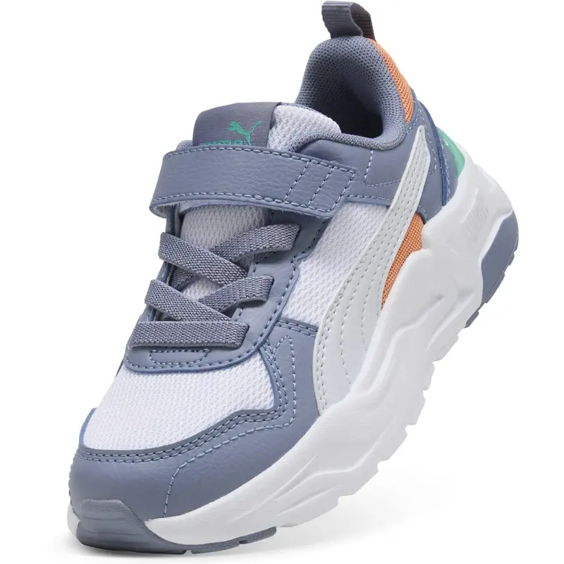 Puma White-Silver Mist-Gray Sky Trinity 2 Lt Ac+ Ps 3