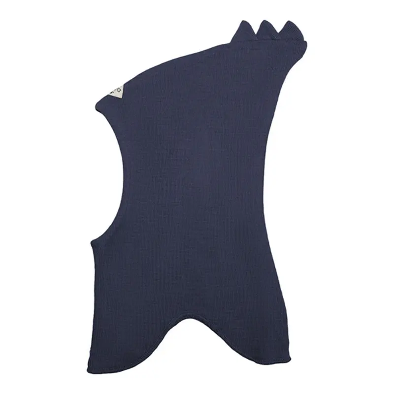 Racing Kids Dino Balaclava Wool/Cotton Classic Navy 1