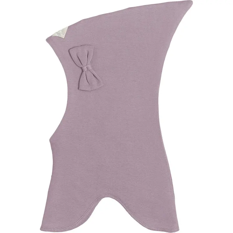Racing Kids Nisse Balaclava With Bow Purple 1