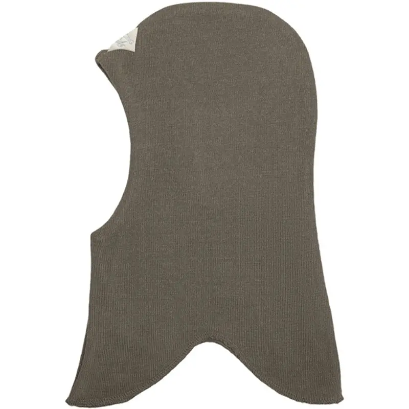 Racing Kids Round Balaclava Dark Plum Brown 1