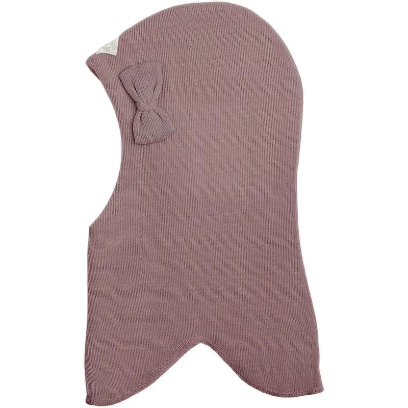 Racing Kids Round Balaclava Wool/Cotton Bow Acorn 1