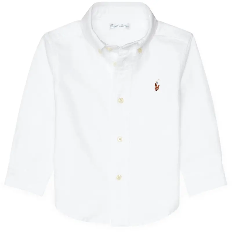 Ralph Lauren Baby White Sport Shirt 1