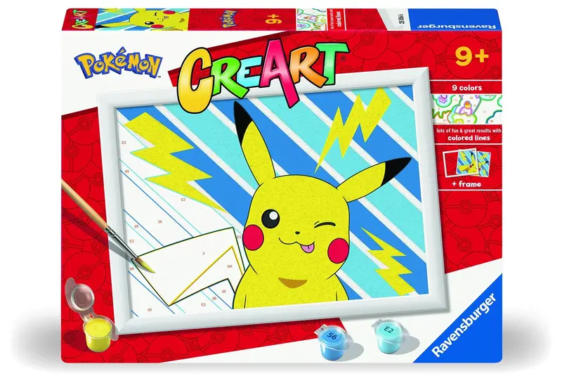 Ravensburger Creart Cheeky Pikachu D/F/I/En/E/Pt 1