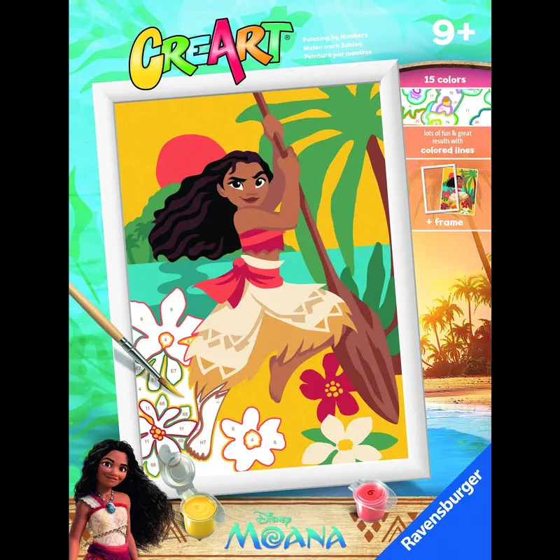 Ravensburger Creart Vaiana‘S Adventures 1