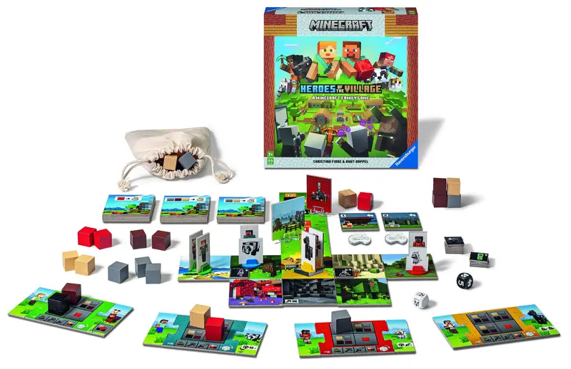 Ravensburger Minecraft Heroes - Save The Village 1