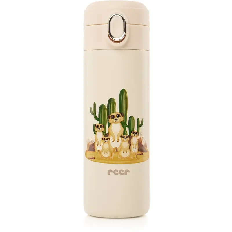 Reer Drinking Bottle With Straw - Creme 1