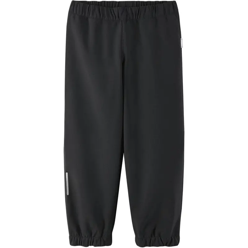 Reima Black Oikotie Black Softshell Pants 1
