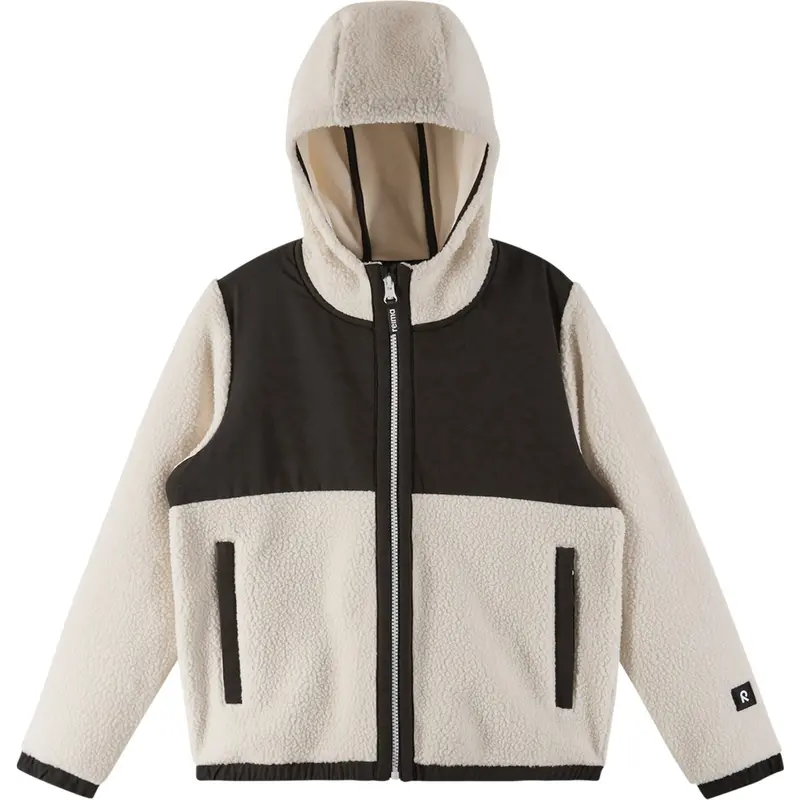 Reima Light Beige Turbo Light Beige Fleece Hoodie 1