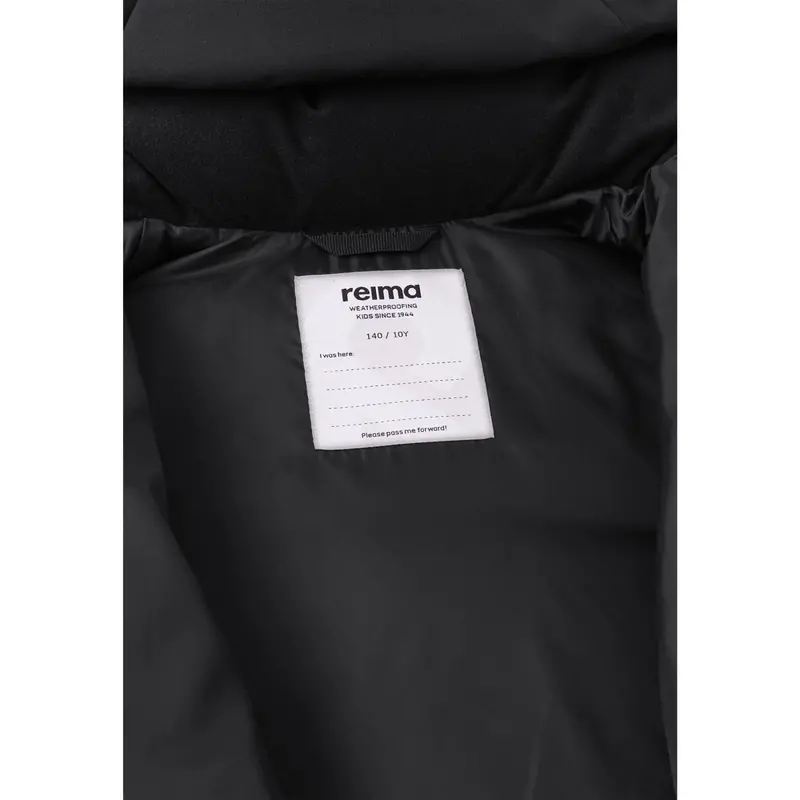 Reima Ranua Black Dynejakke 4