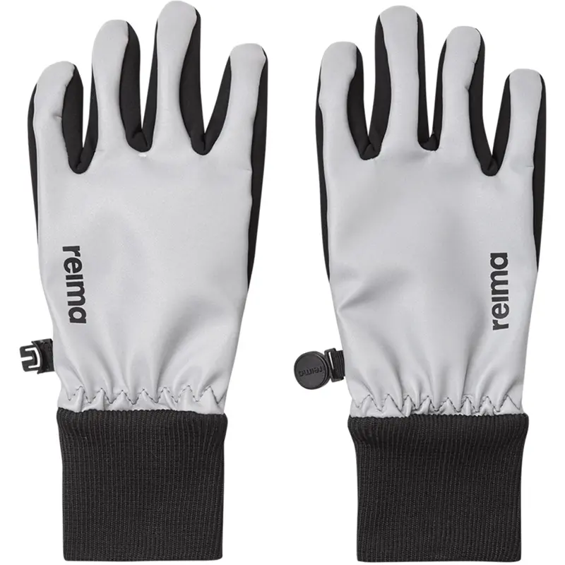 Reima Silver Heippa Silver Softshell Gloves 1