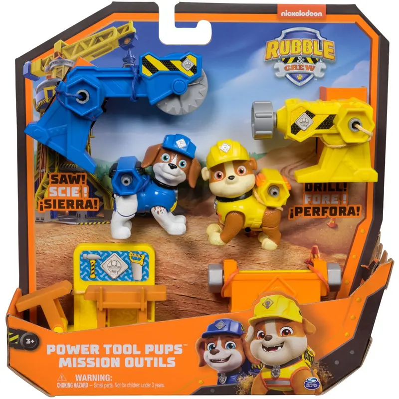 Rubble & Crew Power Tool Pups 2 Pack 1