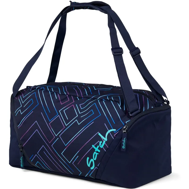 Satch Purple Laser Duffle Bag 1
