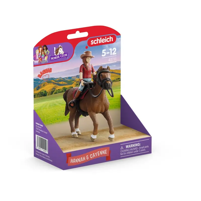 Schleich Horse Club Hannah & Cayenne 1