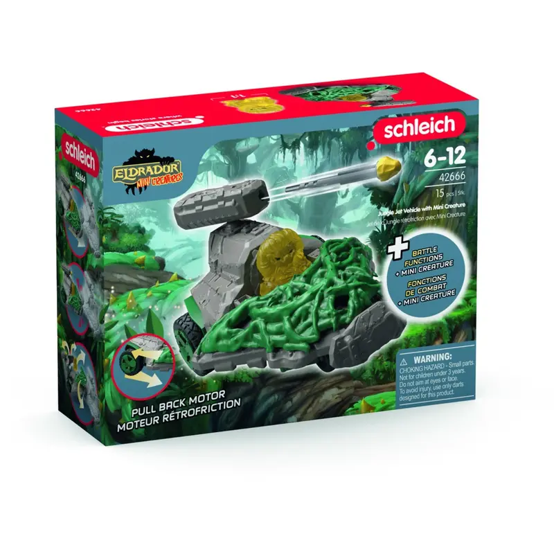 Schleich Jungle Jet Vehicle With Mini Creature 1