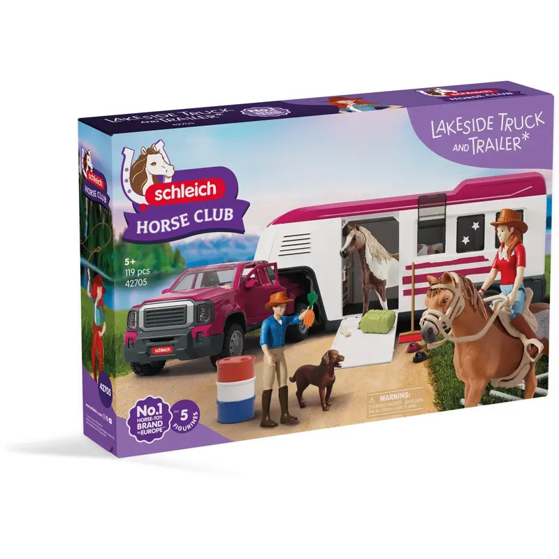 Schleich Lakeside Truck And Trailer 1