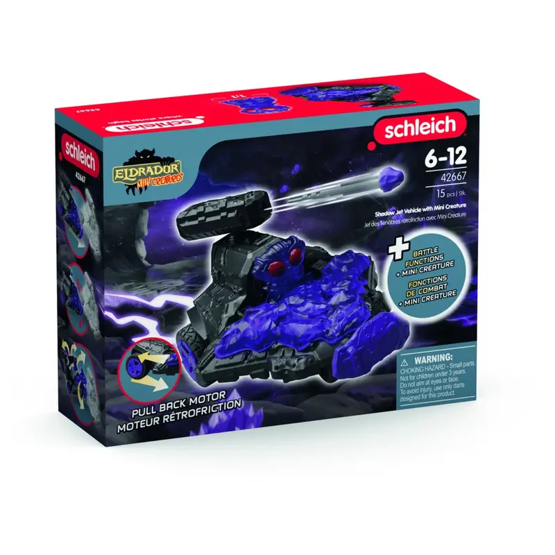 Schleich Shadow Jet Vehicle With Mini Creature 1
