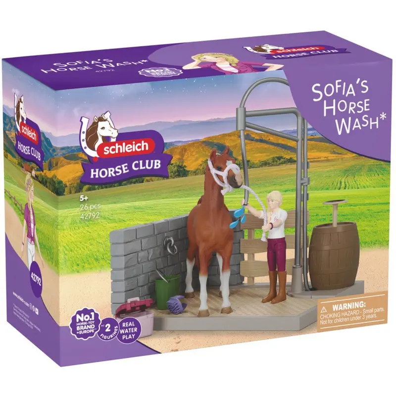 Schleich Sofia's Horse Wash 1