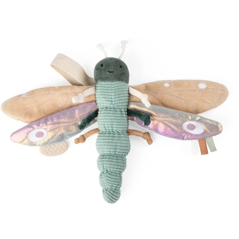 Sebra Green Dragonfly Activity Hanging Toy 1