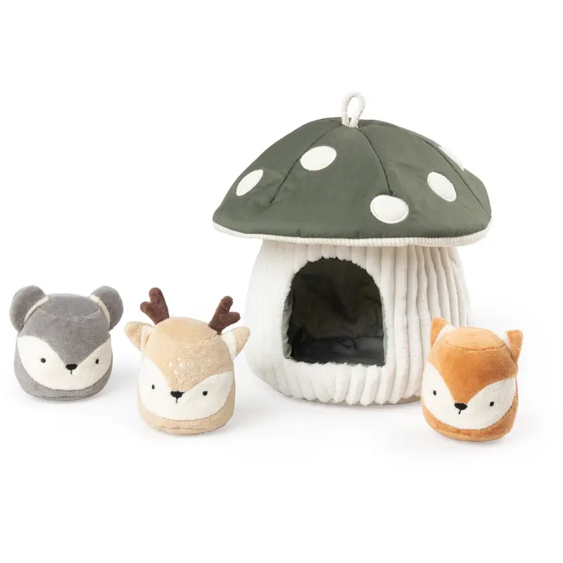 Sebra Mushroom Activity Toy Hide & Seek 1