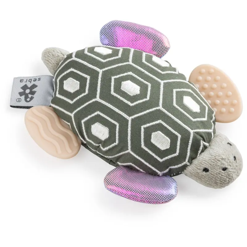 Sebra Turbo The Turtle Activity Rattle With Mirror 1