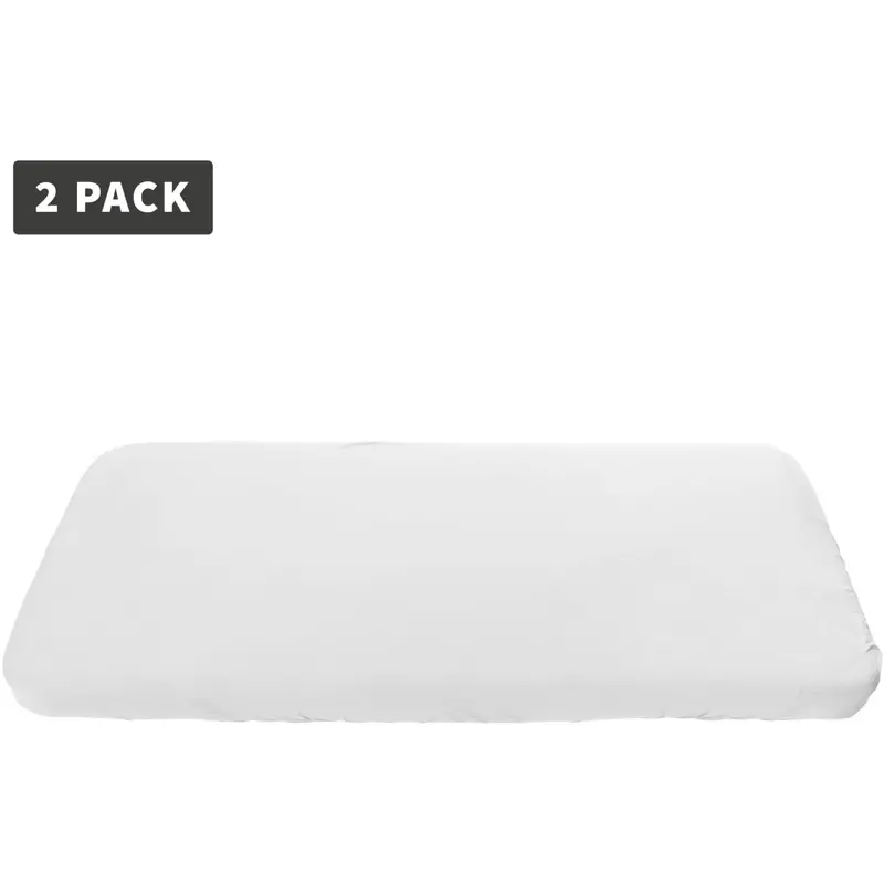 Sebra White Jersey Sheet 2-Pack Junior 1