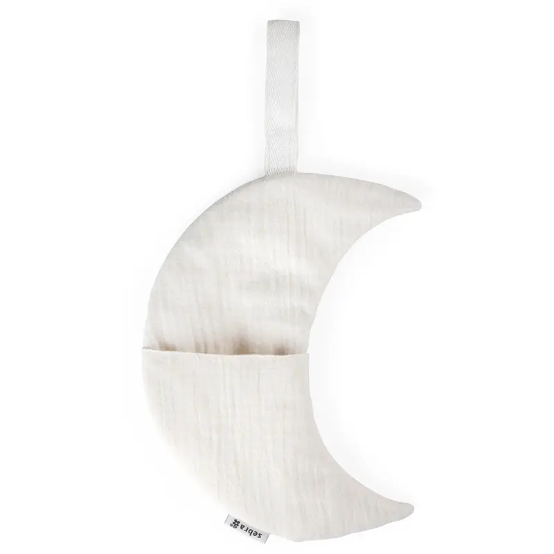 Sebra White Moon Bedside Pocket 1