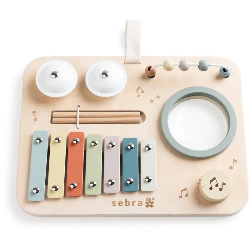 Sebra Wooden Activity Panel Music 1