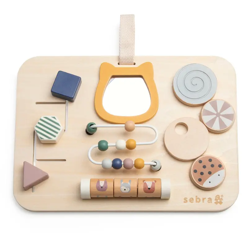 Sebra Woodland Activity Panel Wooden 1