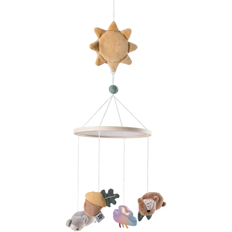 Sebra Woodland Baby Musical Mirror Mobile 1