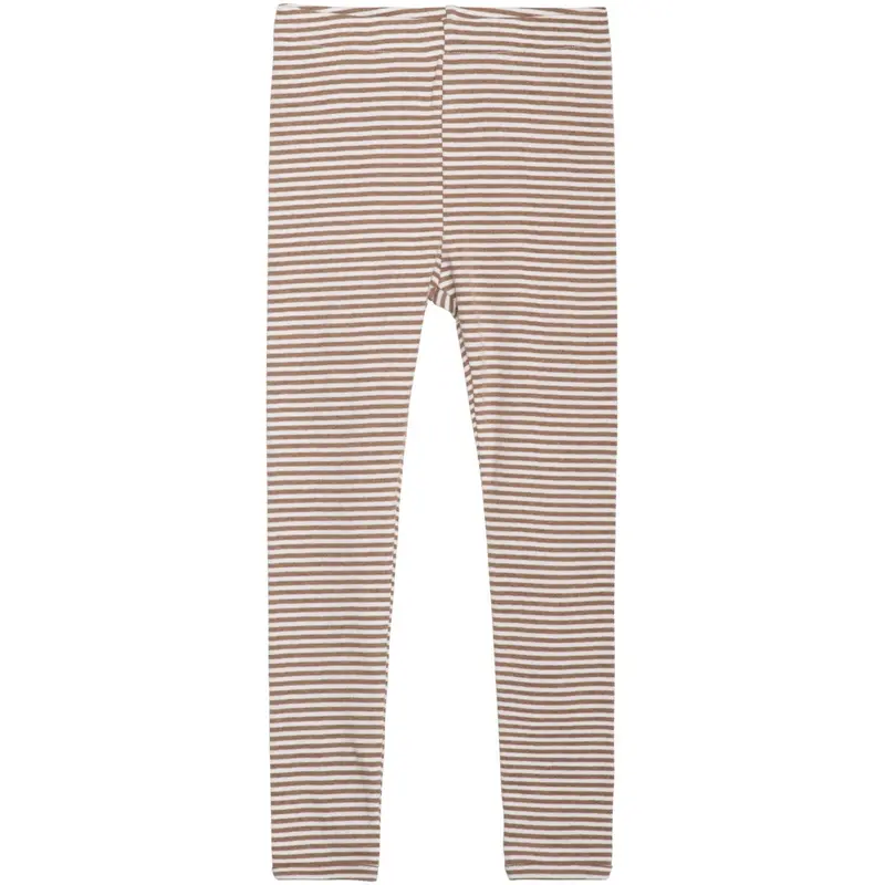 Serendipity Almond/Offwhite Leggings Stripe 1