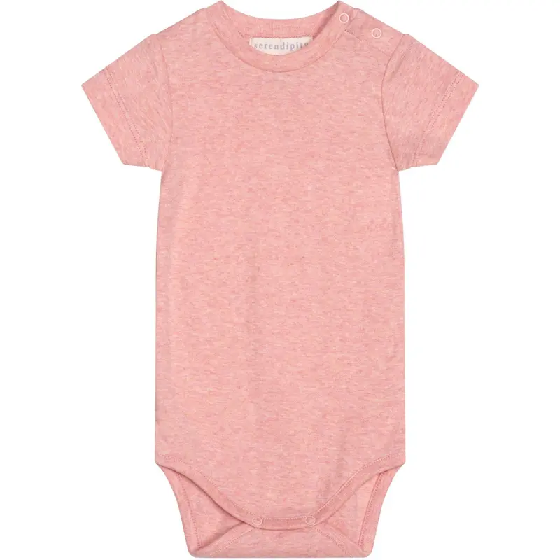 Serendipity Coral Baby Body Short Sleeve 1