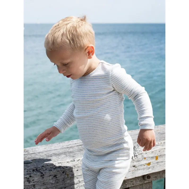 Serendipity Mist/Offwhite Stripe Leggings 3