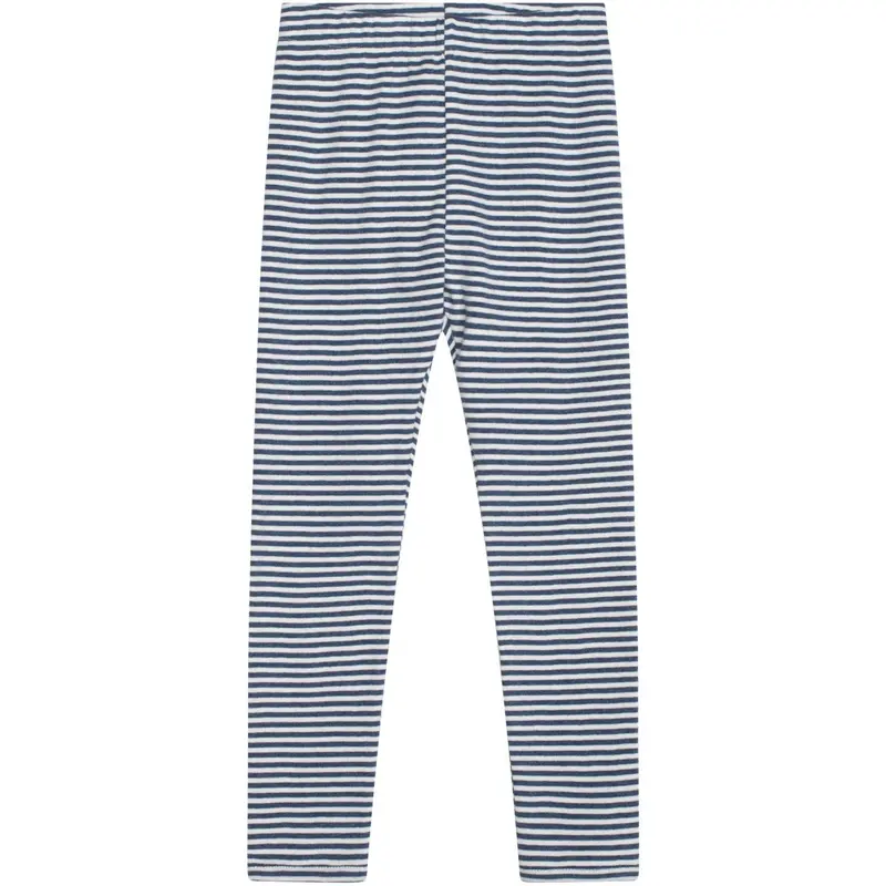 Serendipity Navy/Offwhite Stripe Leggings 1