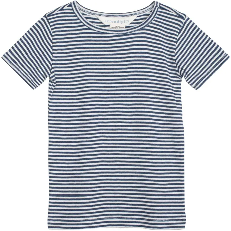 Serendipity Navy/Offwhite T-Shirt Stripe 1
