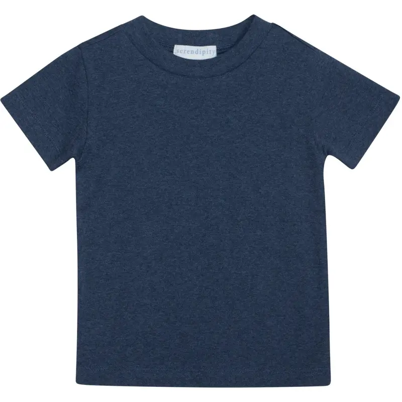 Serendipity Navy Short Sleeve T-Shirt 1