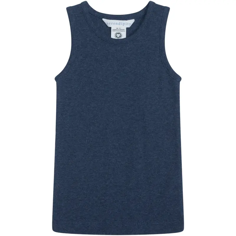 Serendipity Navy Tank Top 1