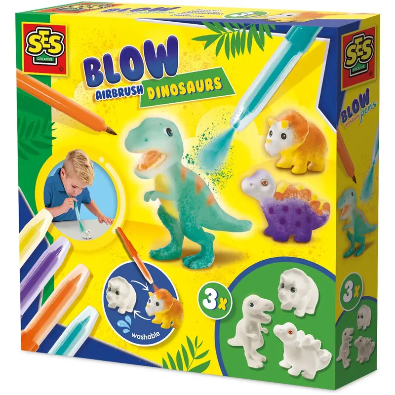 Ses Creative Breathing Markers Dinosaurs 1