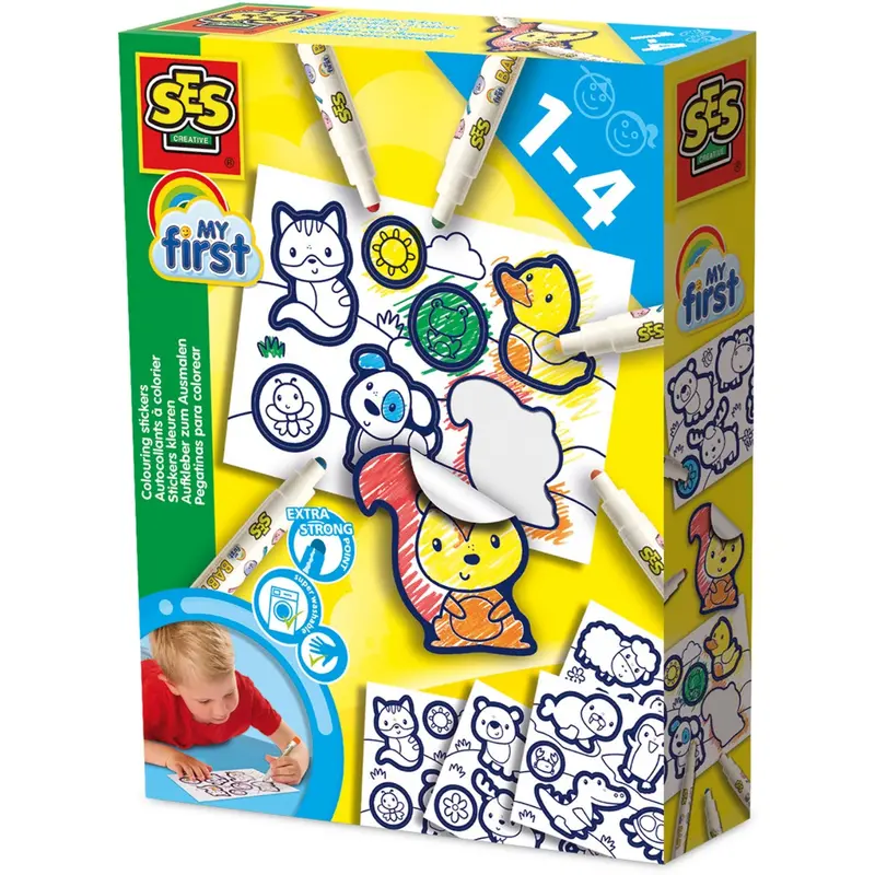 Ses Creative My First Coloring Stickers 1