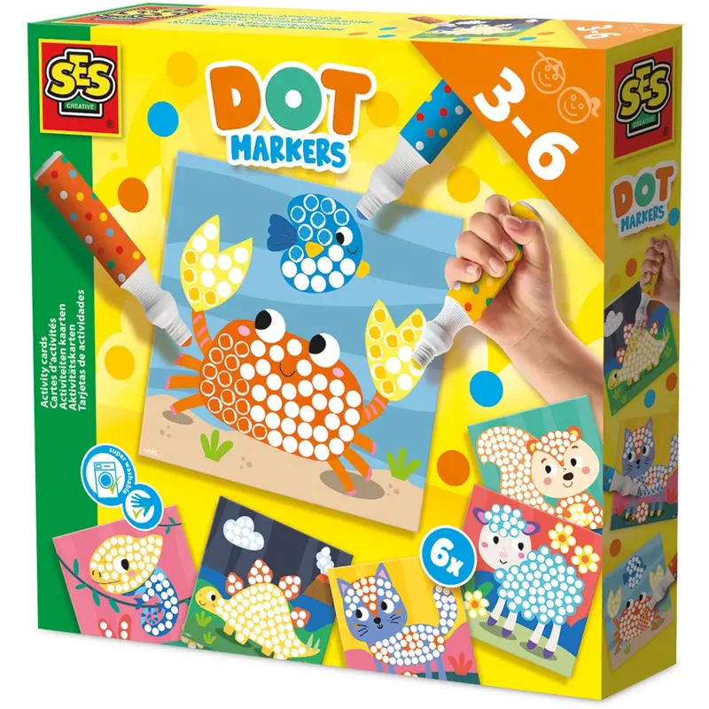 Ses Creative Priktusser 3 Colours Xxl Activity Cards 1