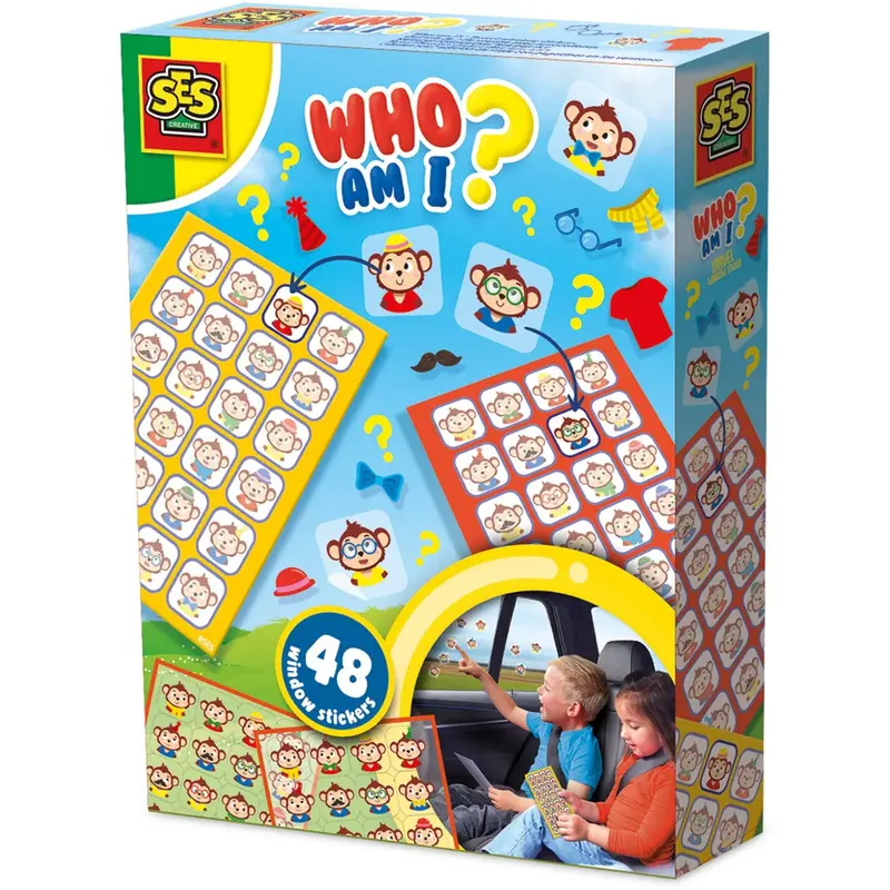 Ses Creative Who Am I? Window Stickers 1
