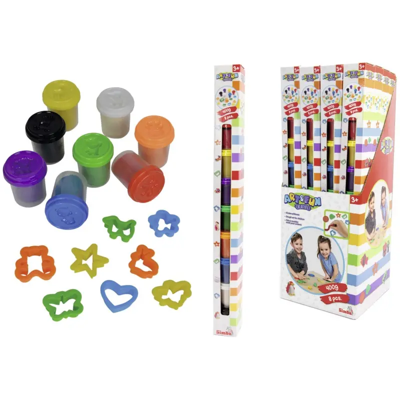 Simba Toys A&F Dough Pots In Tube 1