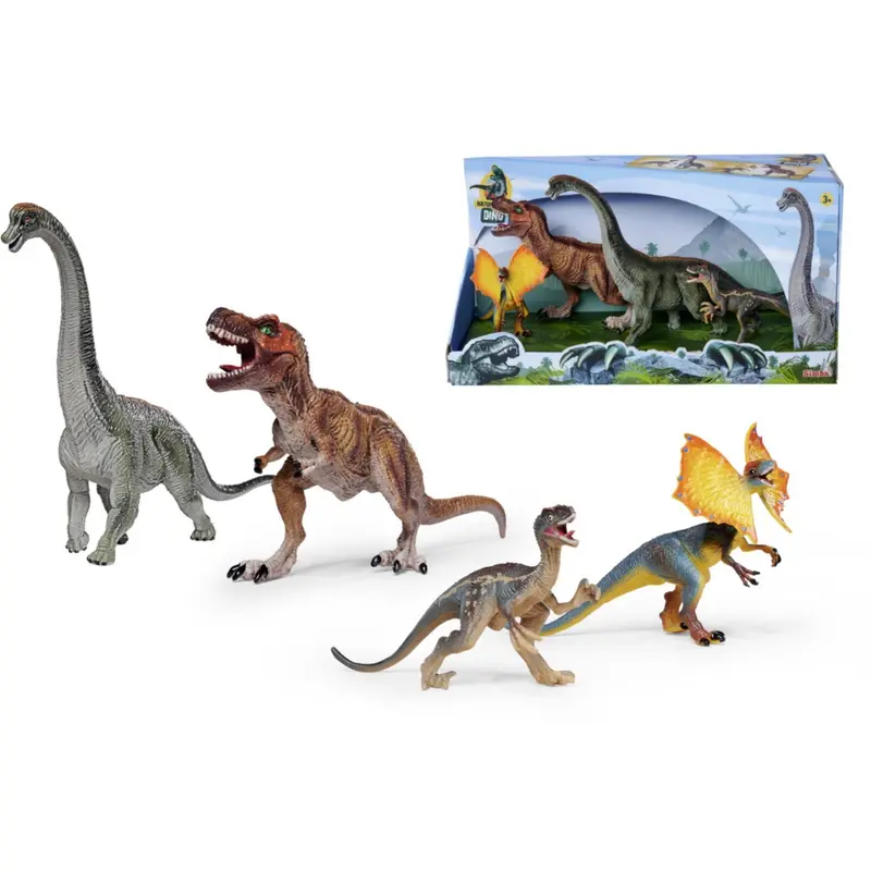 Simba Toys Dinosaur Diorame, 4Pcs. 1