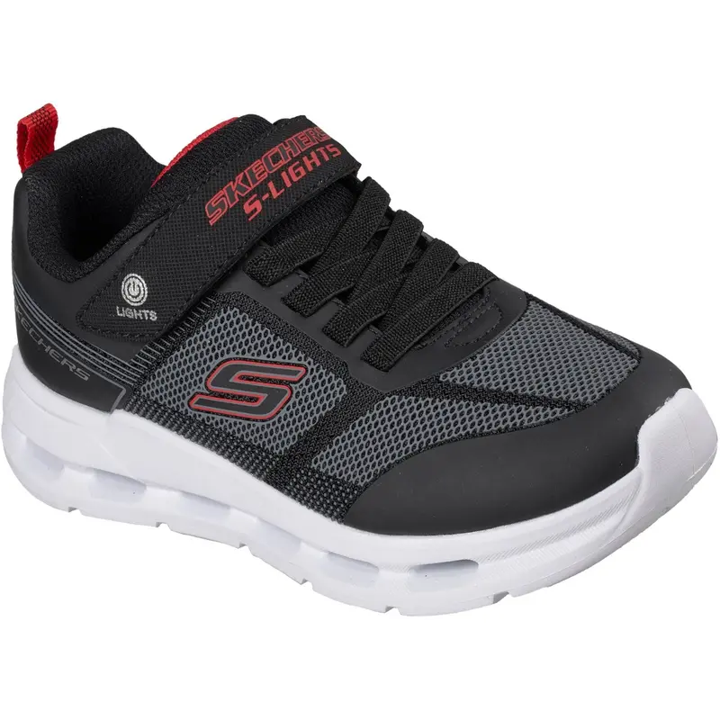 Skechers Black Glide-Step Lights 1