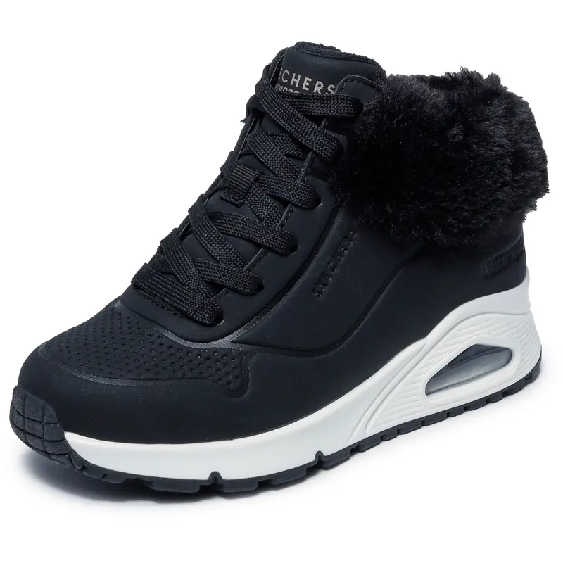 Skechers Black Uno Gen1 Comfort Kicks 2