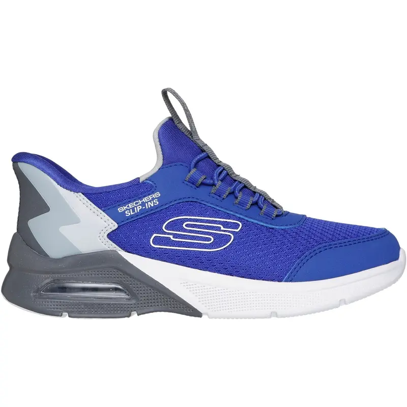 Skechers Blue Slip-Ins: Microspec Max - Brisk-Stripe 2