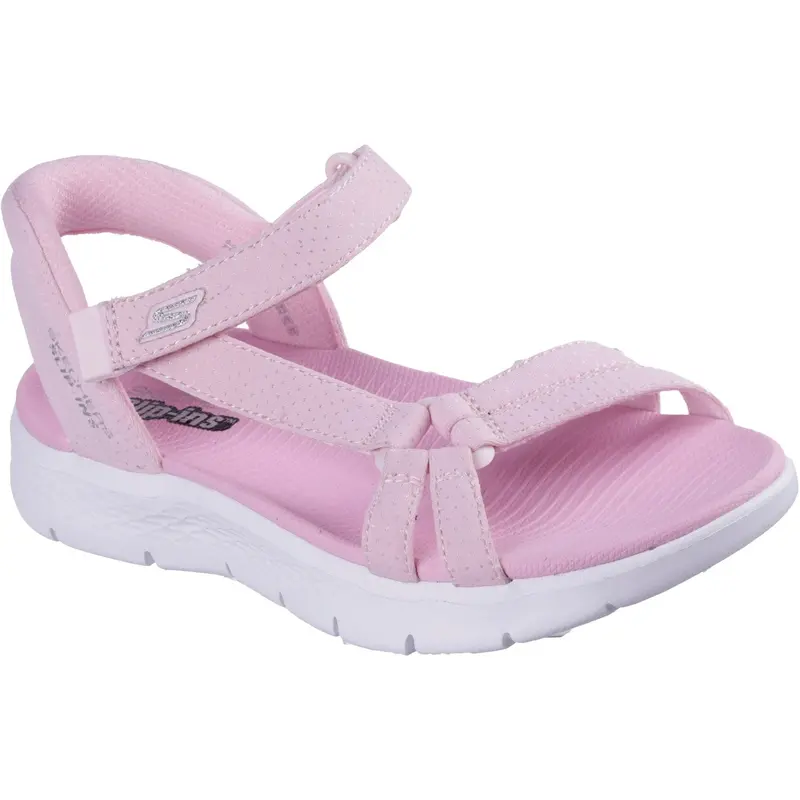 Skechers Pink Go Walk Flex Sandal 1