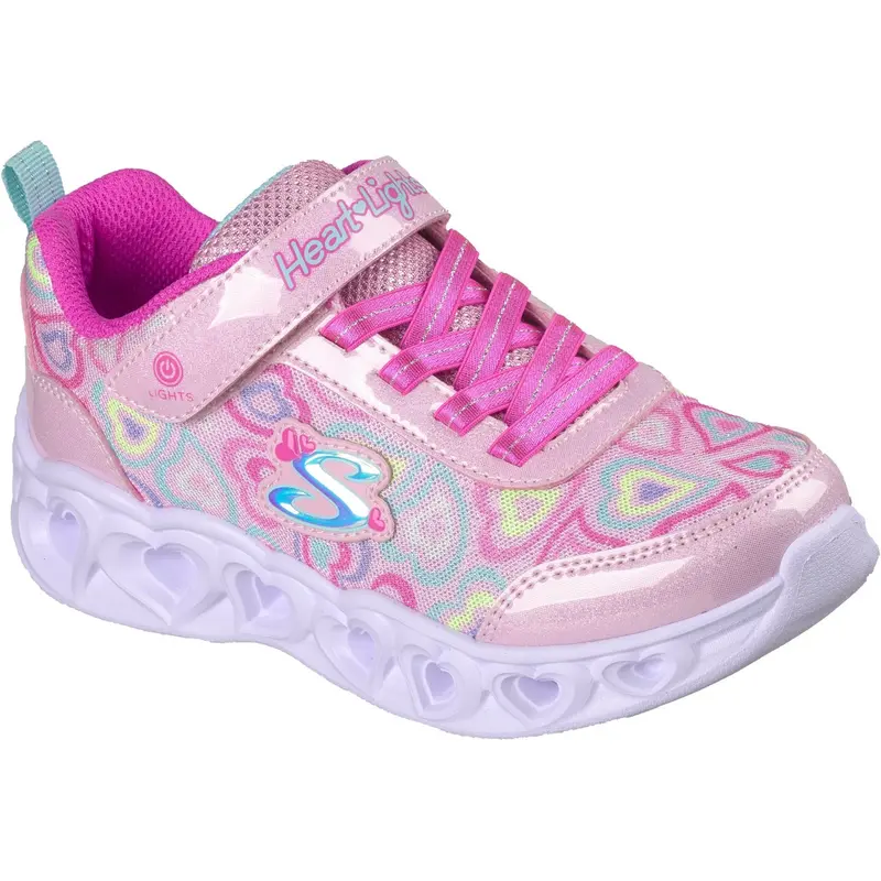 Skechers Pink Heart Lights - Boogie Love 1