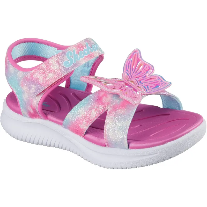 Skechers Pink Jumpsters Sandal – Butterfly Brights 1
