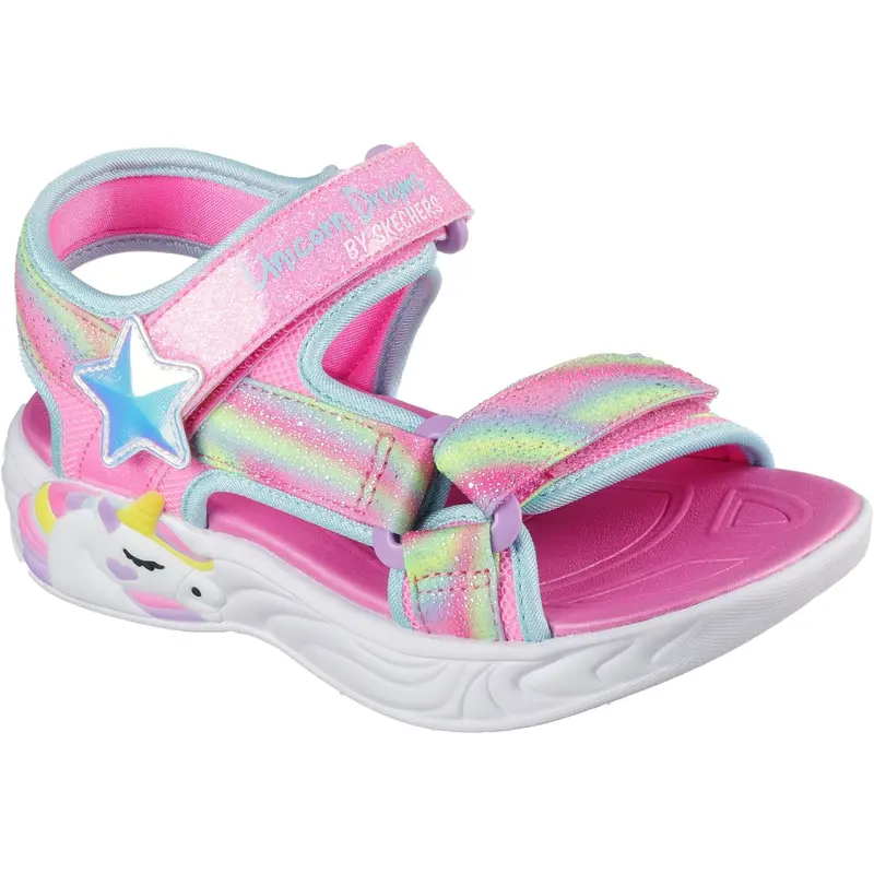 Skechers Pink Unicorn Dreams Sandal 1