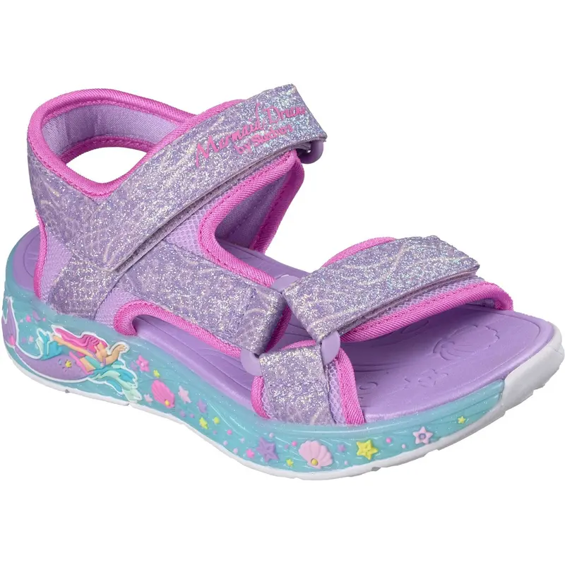 Skechers Purple Mermaid Dreams Sandal 1